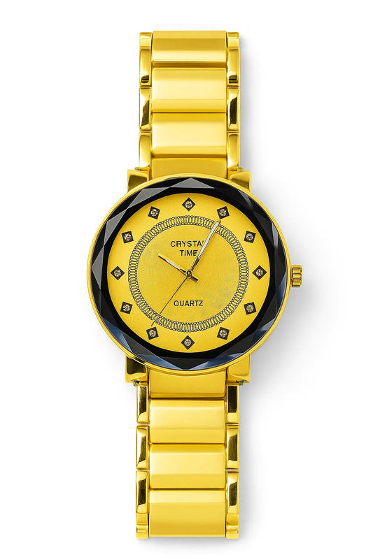 Crystal Time Couple Watch
